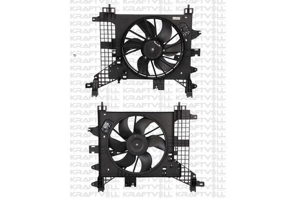Radyatör Fan ve Motoru  KRAFTVOLL 08120006