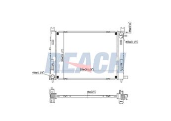 Su Radyatörü  KALE 147200  214100078R 50610200 050610200