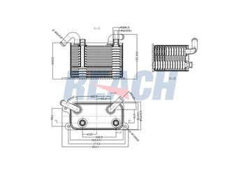 Motor Yağ Soğutucu  BROM VW5030  7H0317019B