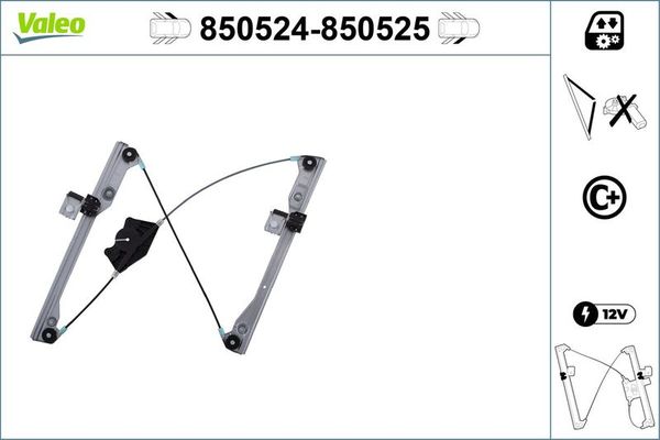 Cam Krikosu Ön Sol VALEO 850524