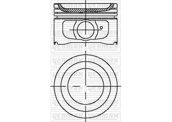 Piston (83.00MM-STD)  YENMAK 31-03887-000  0111Z2