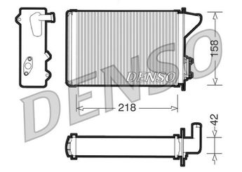 Kalorifer Radyatörü  DENSO DRR09040  7753630 5955358 7754055
