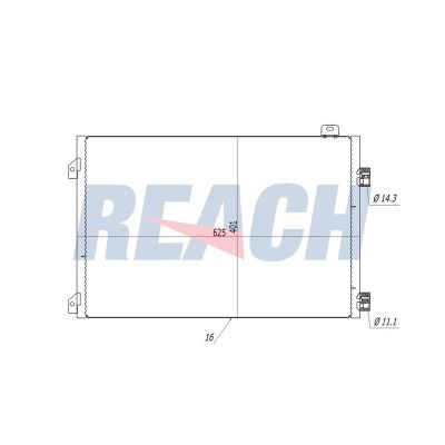 Klima Radyatörü  Renault Clio Symbol I (Makyajlı)(03.2002->)  GUA 40911