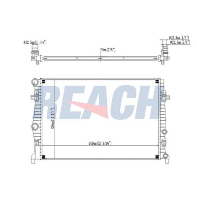 Su Radyatörü  Skoda Octavia Combi (5E5)(01.2013->)  ORİS BOP103026