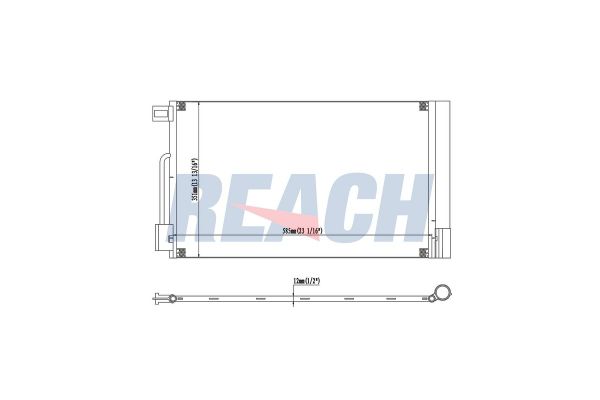 Klima Radyatörü  Alfa Romeo 4C Spider (643)(2015->)  MGA 82103