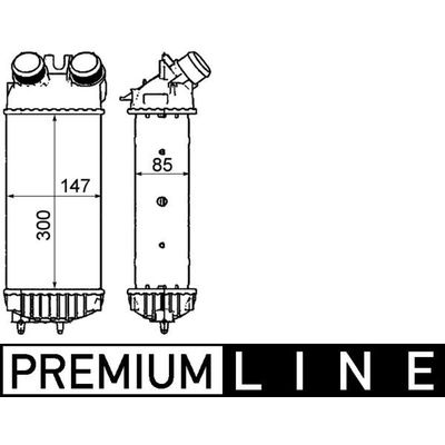 Turbo Radyatörü  Peugeot Partner (S2)(11.2002->)  MAHLE CI 474 000P