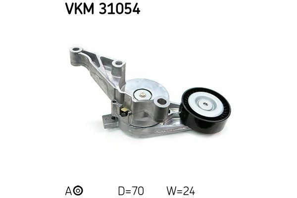 Vantilatör Kayış Gergi Rulmanı  Volkswagen Jetta V (1K2)(08.2005->2010)  SKF VKM 31054