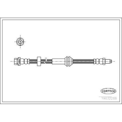 Fren Hortumu Arka Sağ veya Sol BERSE 6394
