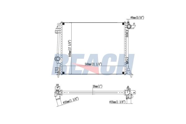 Su Radyatörü  MOBIS 253104P700