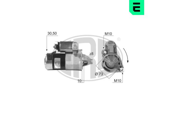 Marş Dinamosu  Mitsubishi Pajero (V60/V70)(2000->)  ERA 220472A