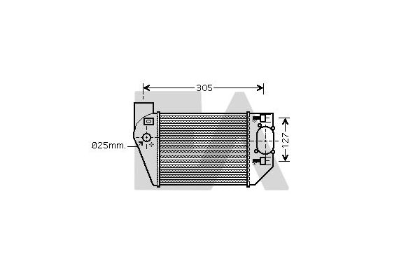 Turbo Radyatörü  VALEO 818825