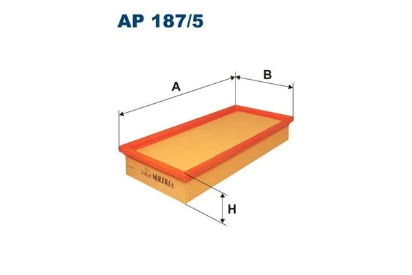 Hava Filtresi  MG Rover MGF (RD)(1995->2002)  FILTRON AP 187/5