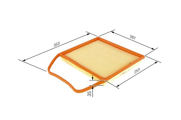 Hava Filtresi  BMW 3 Serisi Coupe (E92)(2006->)  BOSCH F 026 400 148