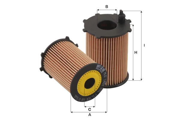 Yağ Filtresi  Peugeot 207 SW (07.2007->)  FIL FILTRE MLE 1401