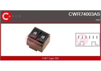 Cam Açma Düğmesi Ön Sol MGA 31113  90811400 176780580 181980180