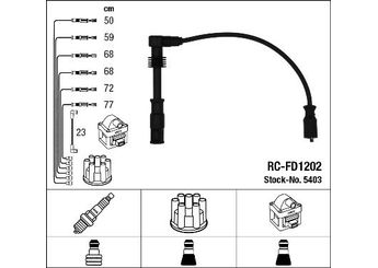 Buji Kablosu  NGK 5403  