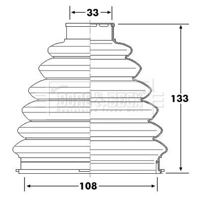 Aks Körüğü Ön İç Sağ veya Sol PSA ORJINAL 3293A8