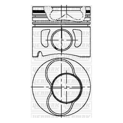 Piston (79.51MM-0.25)  YENMAK 31-04314-025