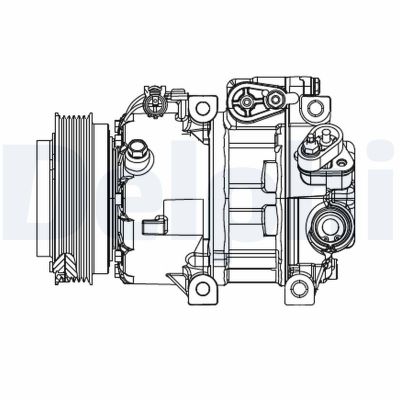 Klima Kompresörü  Kia Magentis (MG)(2006->)  DELPHI CS20415