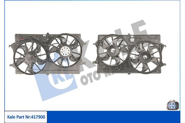 Radyatör Fan ve Motoru  FANTECH 30202202