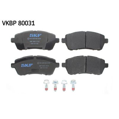 Fren Disk Balata Ön Ford Fiesta (CB1)(2008->)  SKF VKBP 80031