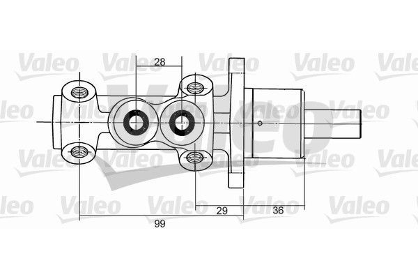 Fren Ana Merkez  Volkswagen Passat (3A2)(09.1993->1996)  VALEO 350824