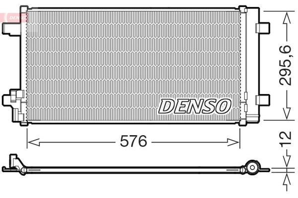 Klima Radyatörü  Skoda Fabia (PJ3)(06.2021->)  DENSO DCN32069