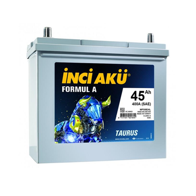 Akü (12V - 45 AH) Ters Kutup Formula 400 Sae Taurus Ns60  İNCİ 1010185 3957