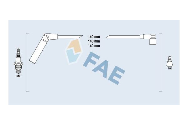 Buji Kablosu  Chevrolet Matiz (2004->2005)  FAE 83565