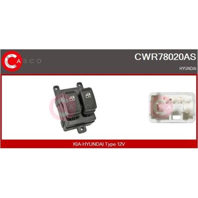 Cam Açma Düğmesi Ön Sağ veya Sol ROCKSWELL A220