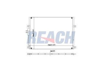Klima Radyatörü  MGA 82402  KV8505918AA 55115918 55115918AB 55115918AC 55115918AD 55115918AE K55115918AB K55115918AC K55115918AD K55115918AE V8505918AA