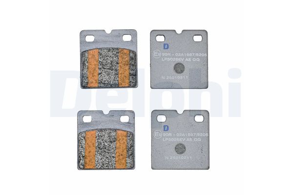 Fren Disk Balata Ön Tesla Model X (03.2016->)  DELPHI LP5026EV