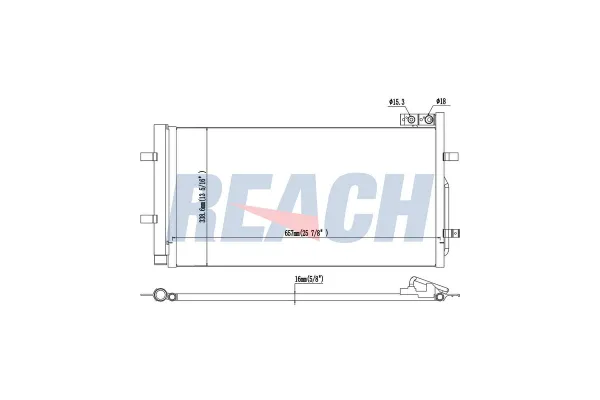 Klima Radyatörü  Audi Q3 (8UB)(06.2011->)  ORİS CAU700016