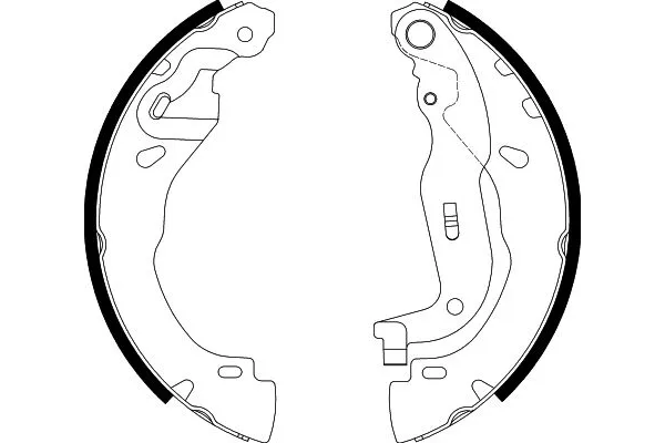 Fren Pabuçlu Balata Arka Renault Clio V (08.2019->)  DELPHI LS2184