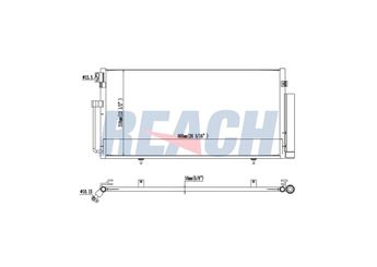 Klima Radyatörü  VALEO 814063  73210FE010 73210-FE010