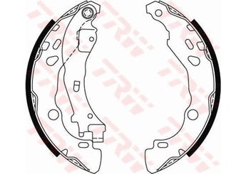 Fren Pabuçlu Balata Arka WALBURG WBS1137  4241L7 4241 L7 77362365