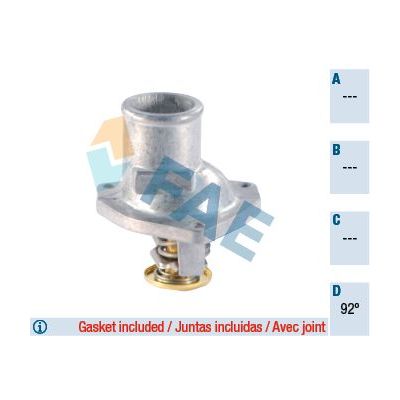Termostat 92 °C  HELLUX HTR251052