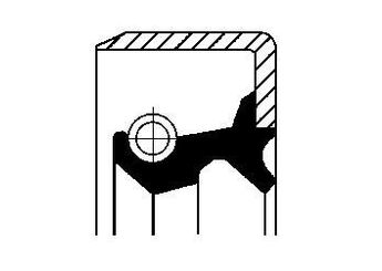 Aks Keçesi  CORTECO 12012931B  334616 3346.16 7657423