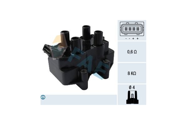 Ateşleme Bobini  MG Rover Mini (1979->12.2000)  CADIC 45011049