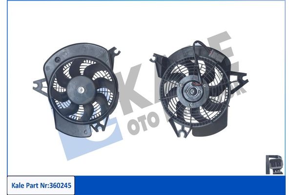 Radyatör Fan ve Motoru  KALE 360245