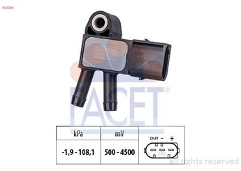 MAP Sensörü  FACET 10.3294  6429050200 137435 2507435 227715DB0A 22771HG00C A6429050200 22771-5DB0A 22771-HG00C A 642 905 02 00