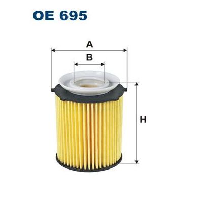 Yağ Filtresi  Mercedes CLS (BM 257)(04.2018->)  FILTRON OE 695