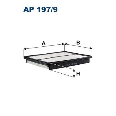 Hava Filtresi  Hyundai Santa Fe (DM)(2012->)  FILTRON AP 197/9