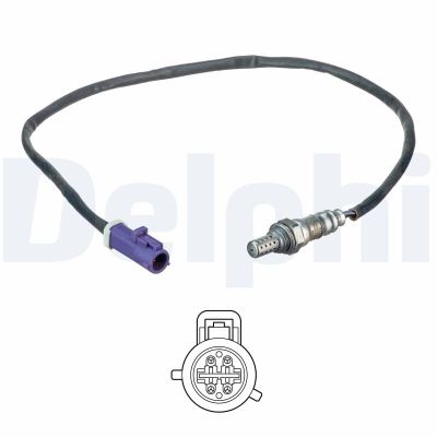 Oksijen (Lambda) Sensörü  Ford Fiesta (CBK)(2002->)  DELPHI ES20508-12B1