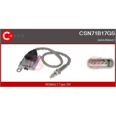 Oksijen (Lambda) Sensörü  Dacia Duster II (01.2018->)  VITESCO 571 0088 10