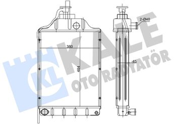 Su Radyatörü  RADISEN RR 62250  885411