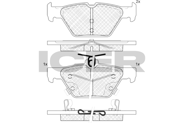 Fren Disk Balata Arka SANGSIN SP1879