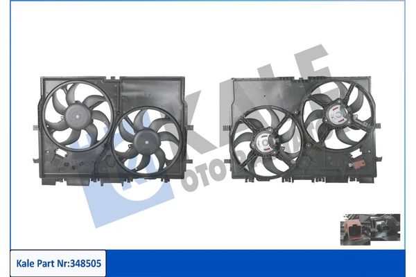 Radyatör Fan ve Motoru  MGA 83431