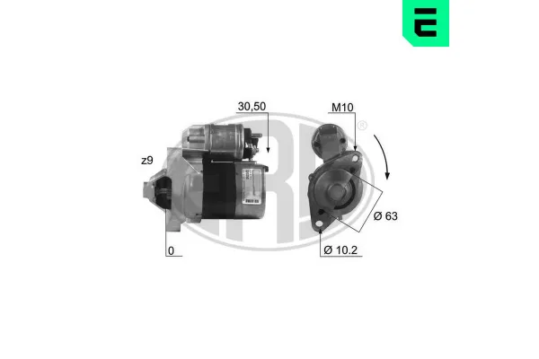 Marş Dinamosu  Renault Kangoo (F/KC0)(06.1997->)  ERA 220358A