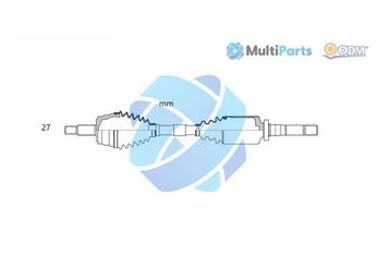 Aks Komple Ön Sağ veya Sol FORD ORJINAL J1G13B436CC  J1G13B436CC 2256536